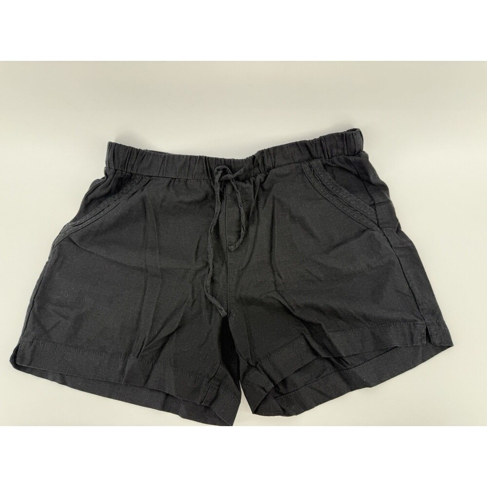 Briggs Black Mid Rise Straight Fit Bermuda Shorts Size L